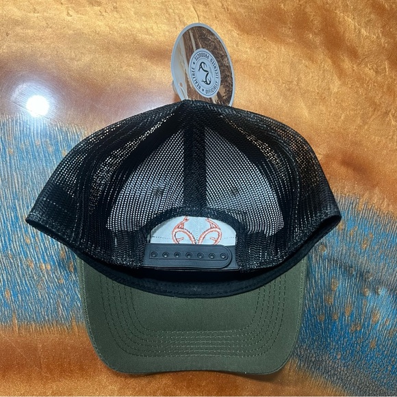 NWT RealTree SnapBack adjustable baseball hat embroidered patch green brown - Picture 4 of 6